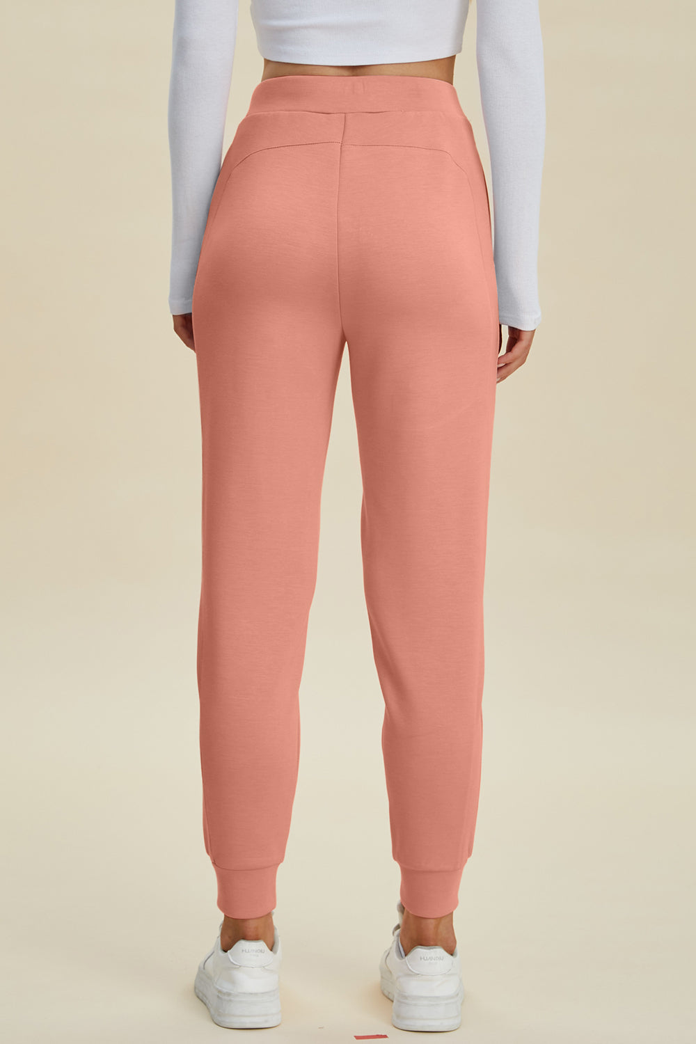 High-Waist Drawstring Joggers