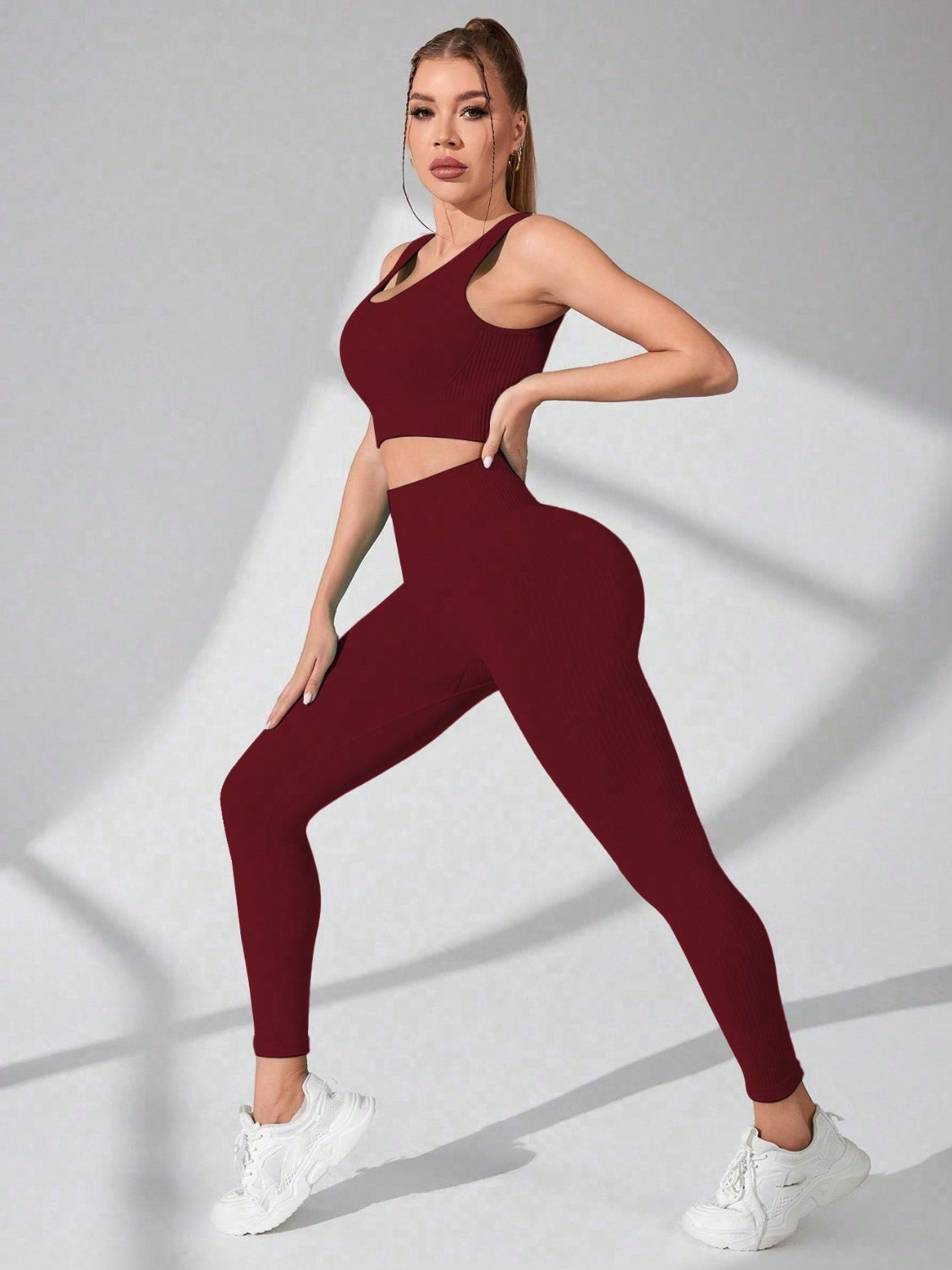 Scoop Neck Active Set