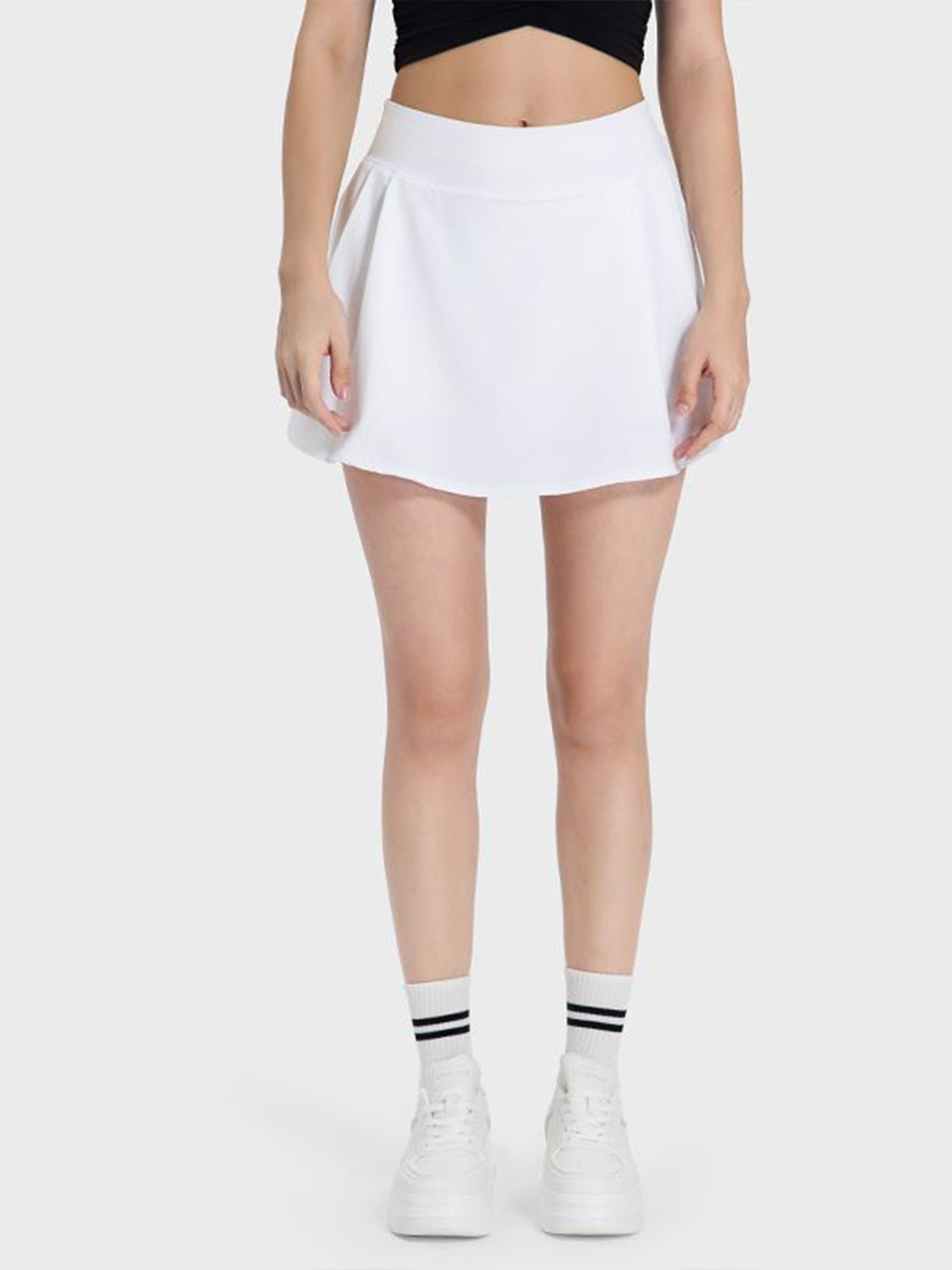 Pleated Active Skirt