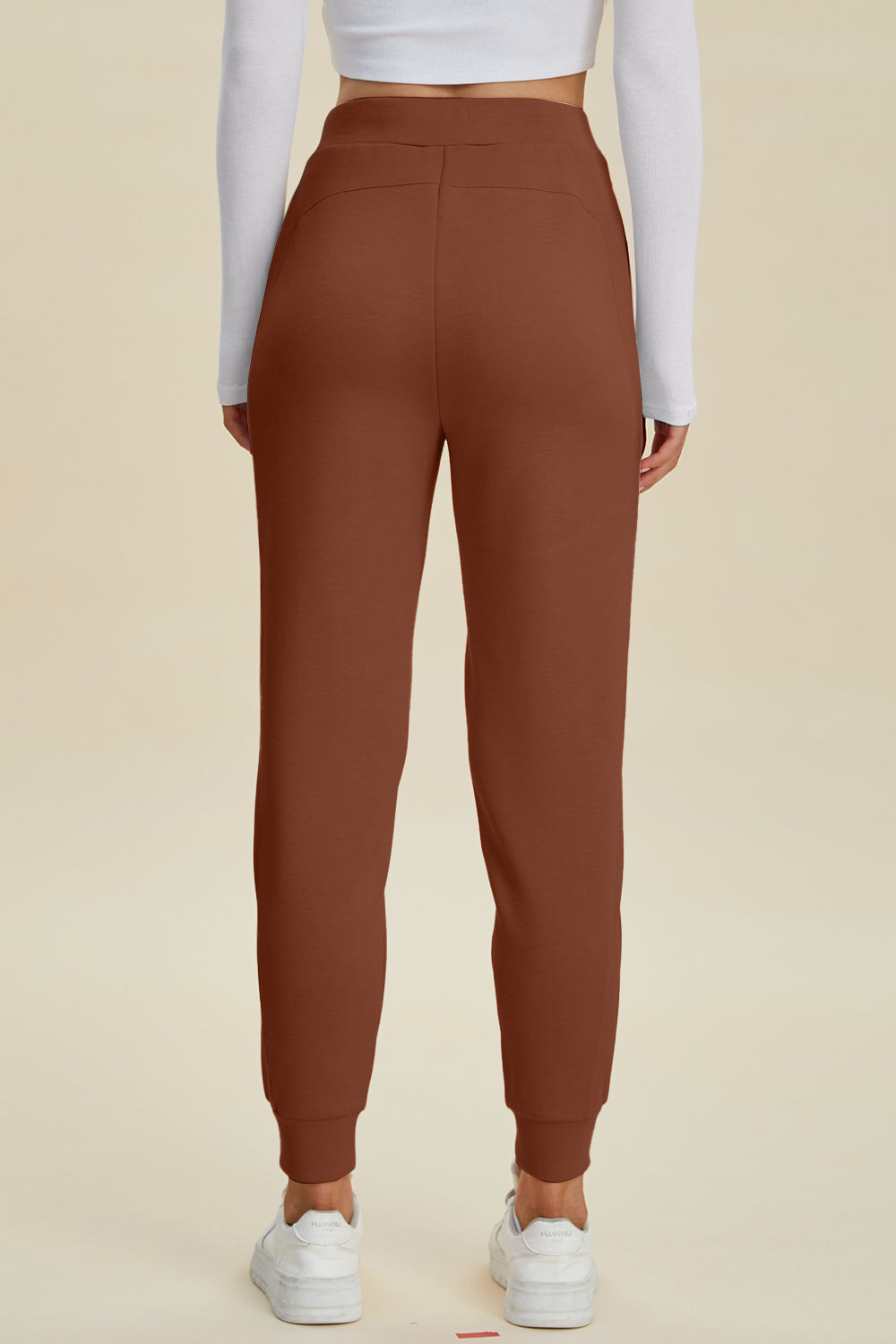High-Waist Drawstring Joggers