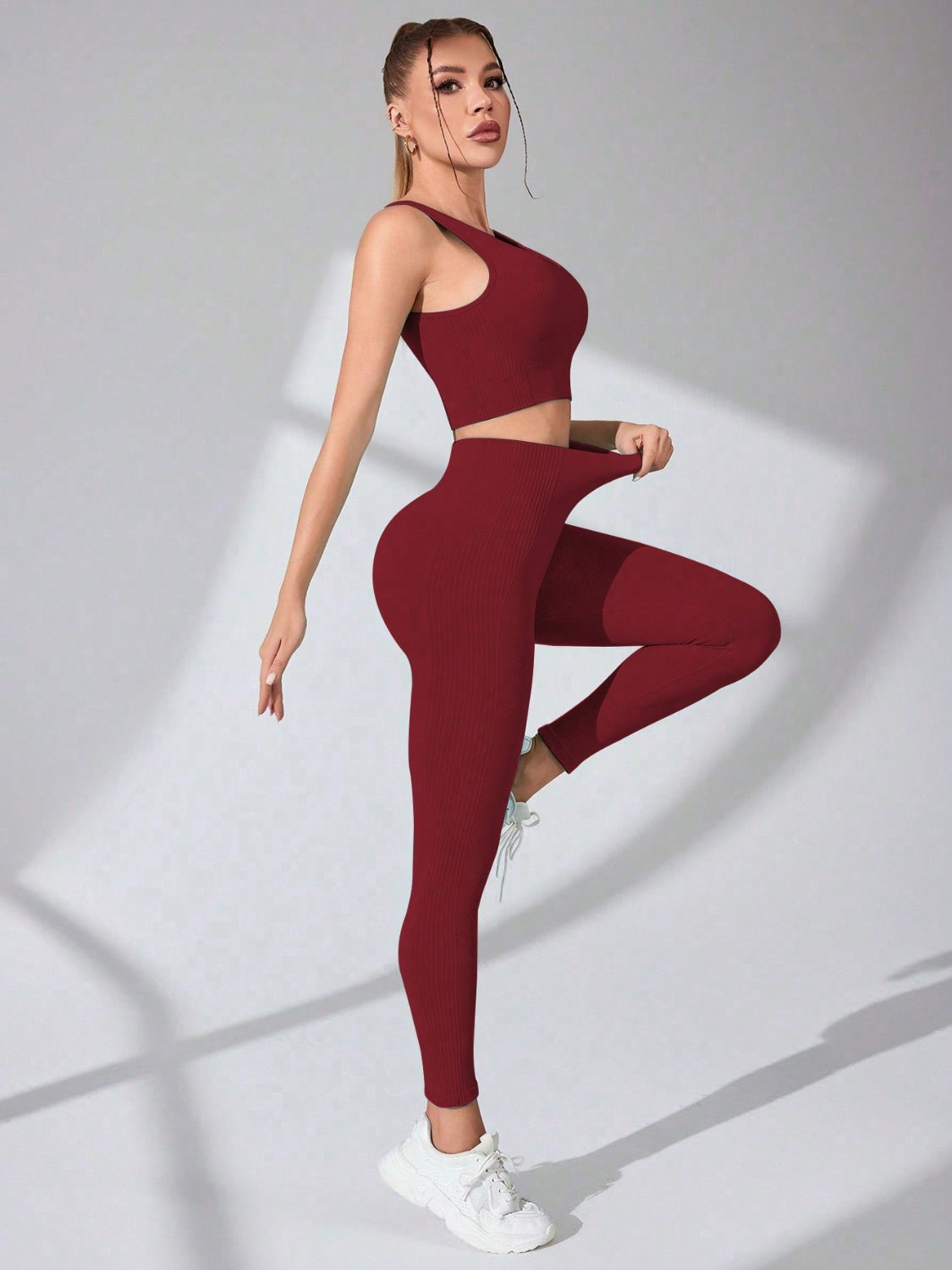 Scoop Neck Active Set