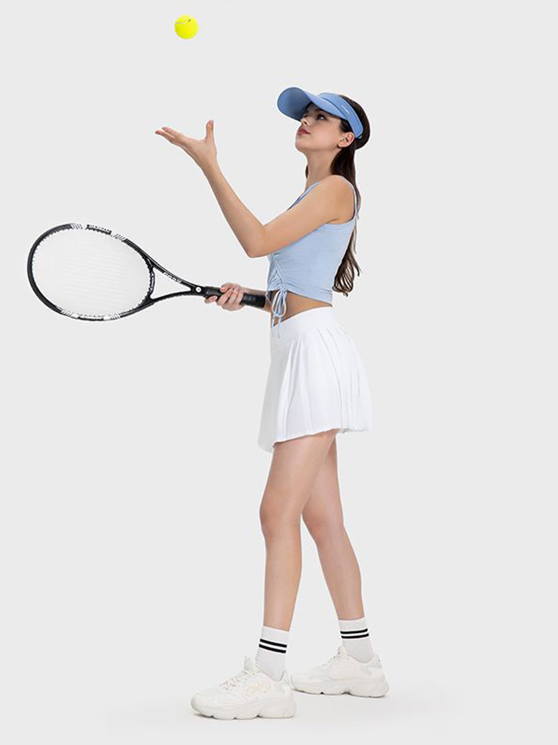 Pleated Active Skirt