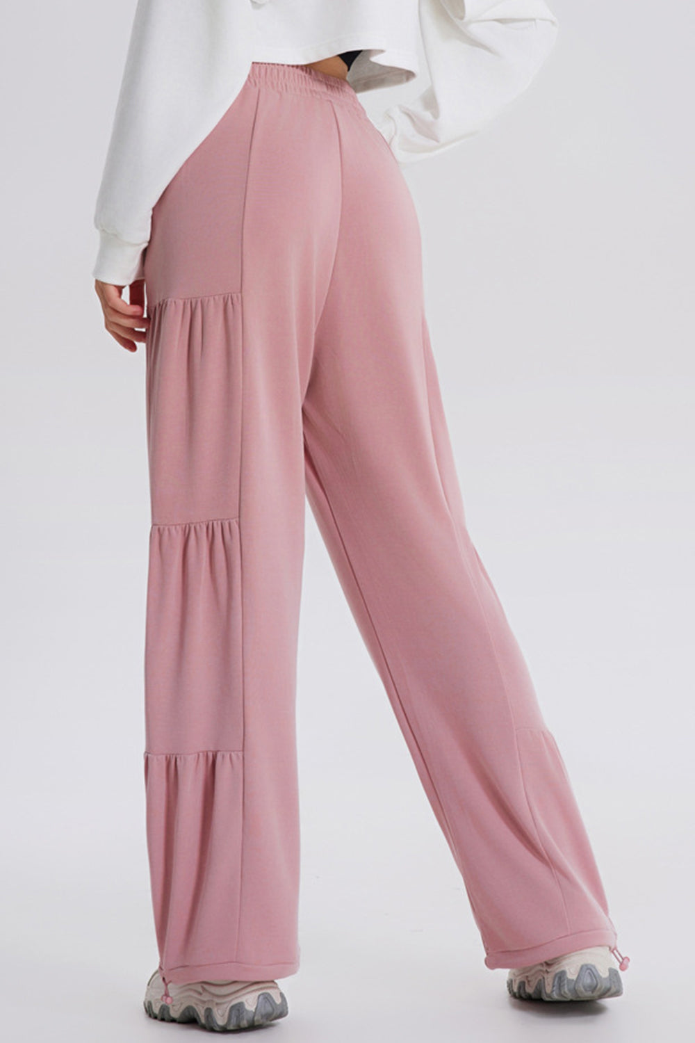 Ruched Drawstring Joggers