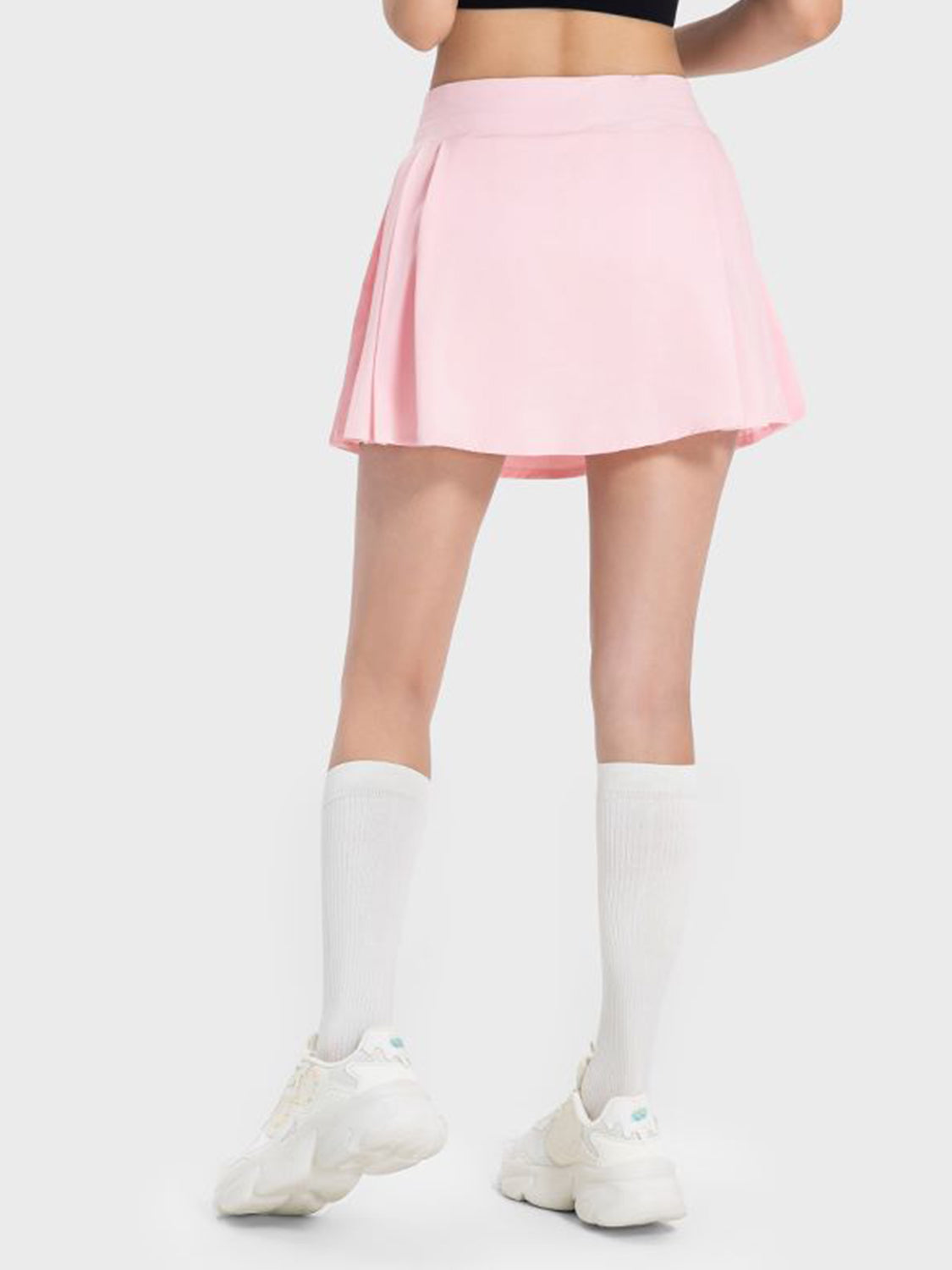 Pleated Active Skirt