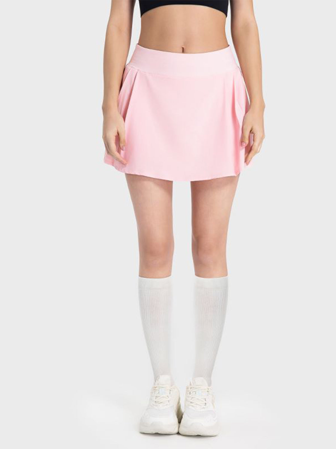 Pleated Active Skirt