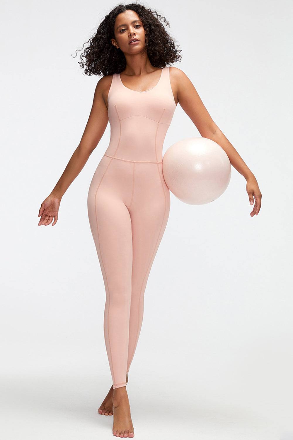 Crisscross Strap Active Jumpsuit