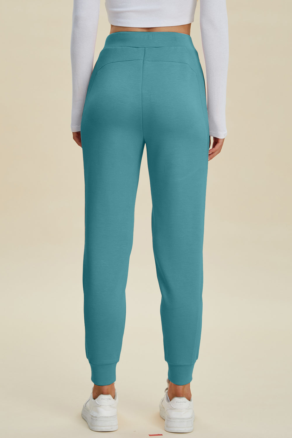 High-Waist Drawstring Joggers